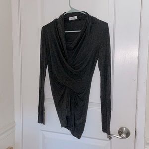 Bailey 44 Grey Turtleneck Sweater